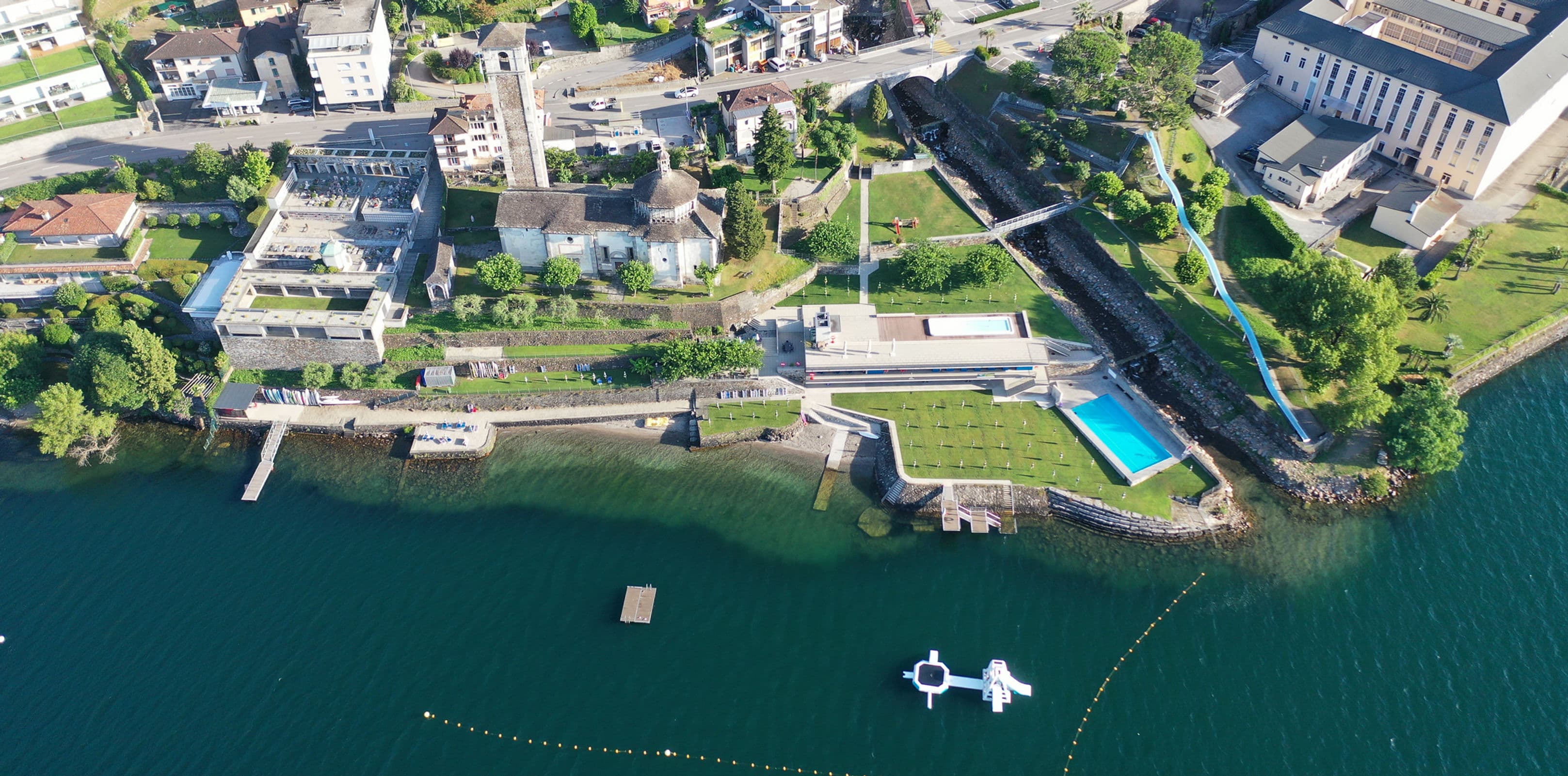 Lido Comunale Brissago - Vista panoramica